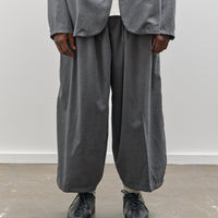 Sillage Circular Pants, Grey Twill