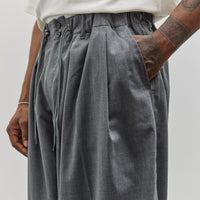 Sillage Circular Pants, Grey Twill