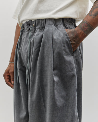 Sillage Circular Pants, Grey Twill