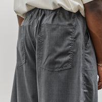 Sillage Circular Pants, Grey Twill