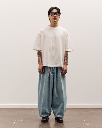 Sillage Circular Pants, Denim Bleached