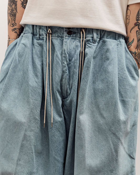Sillage Circular Pants, Denim Bleached