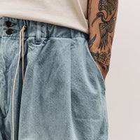 Sillage Circular Pants, Denim Bleached