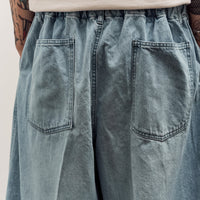Sillage Circular Pants, Denim Bleached