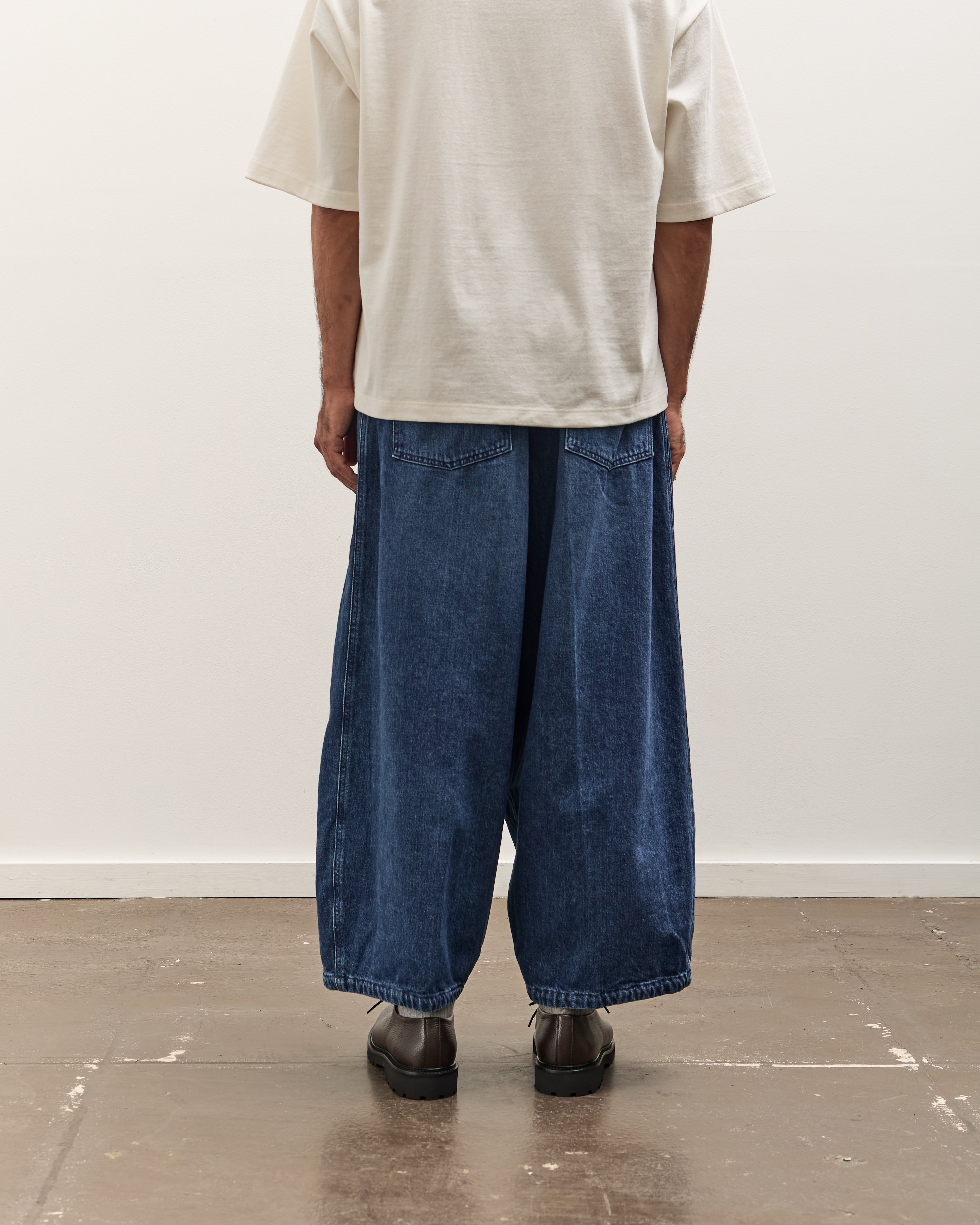 Sillage Circular Pants, Denim Damaged – Glasswing