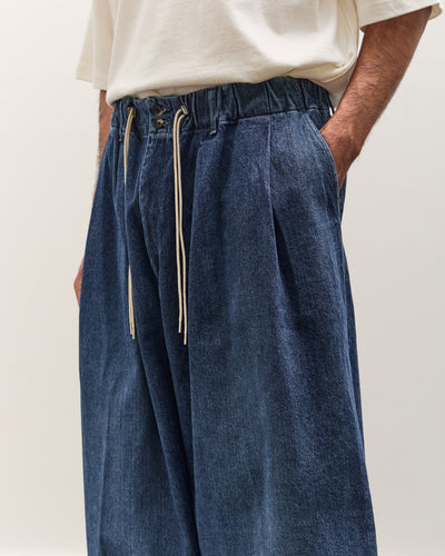 Sillage Circular Pants, Denim Damaged
