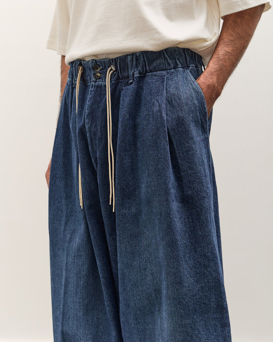 Sillage Circular Pants, Denim Damaged