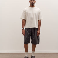 Sillage Circular Short Pants, Anthracite