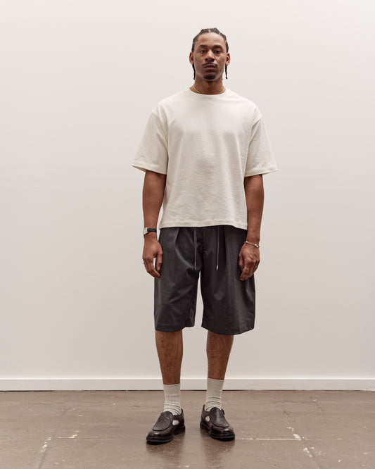 Sillage Circular Short Pants, Anthracite