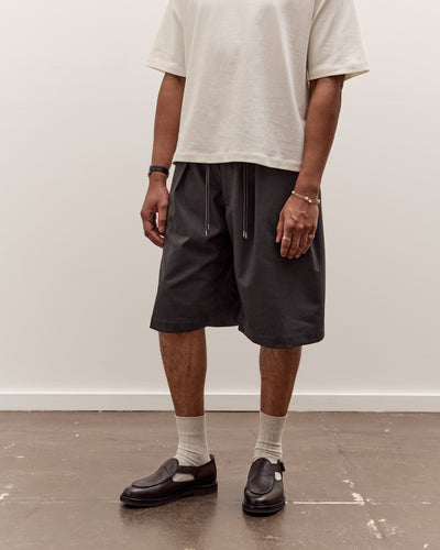 Sillage Circular Short Pants, Anthracite