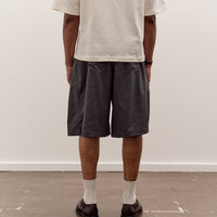 Sillage Circular Short Pants, Anthracite