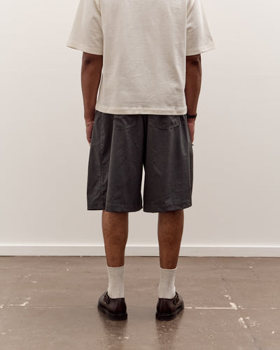 Sillage Circular Short Pants, Anthracite