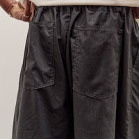 Sillage Circular Short Pants, Anthracite