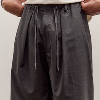 Sillage Circular Short Pants, Anthracite