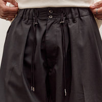 Sillage Circular Short Pants, Black