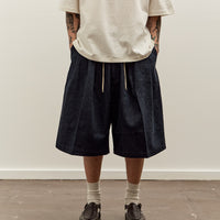 Sillage Circular Shorts, Denim One Wash