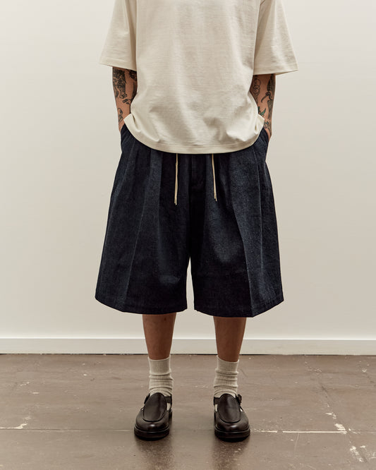 Sillage Circular Shorts, Denim One Wash