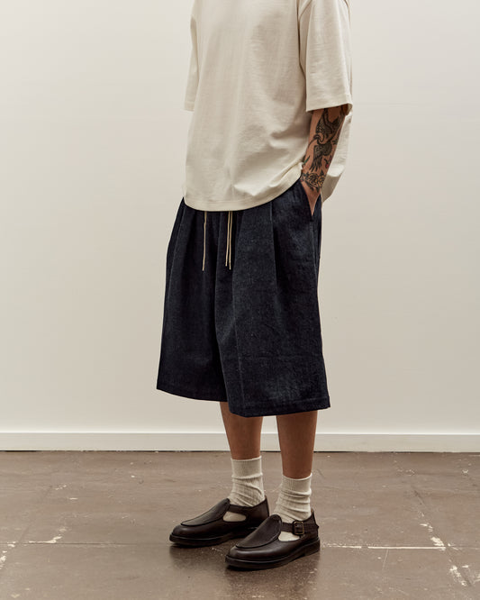 Sillage Circular Shorts, Denim One Wash