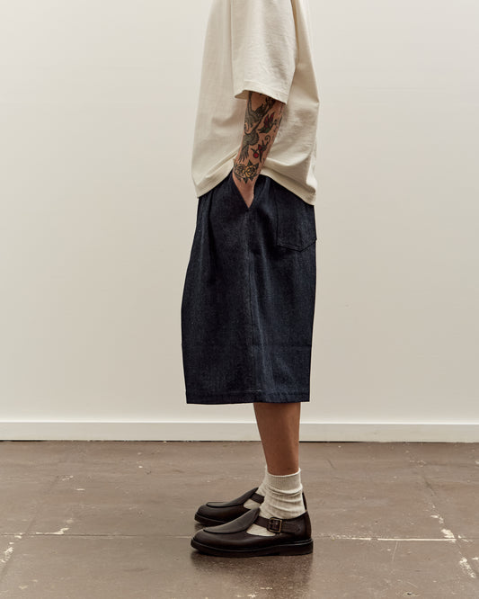 Sillage Circular Shorts, Denim One Wash