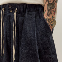 Sillage Circular Shorts, Denim One Wash