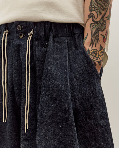 Sillage Circular Shorts, Denim One Wash
