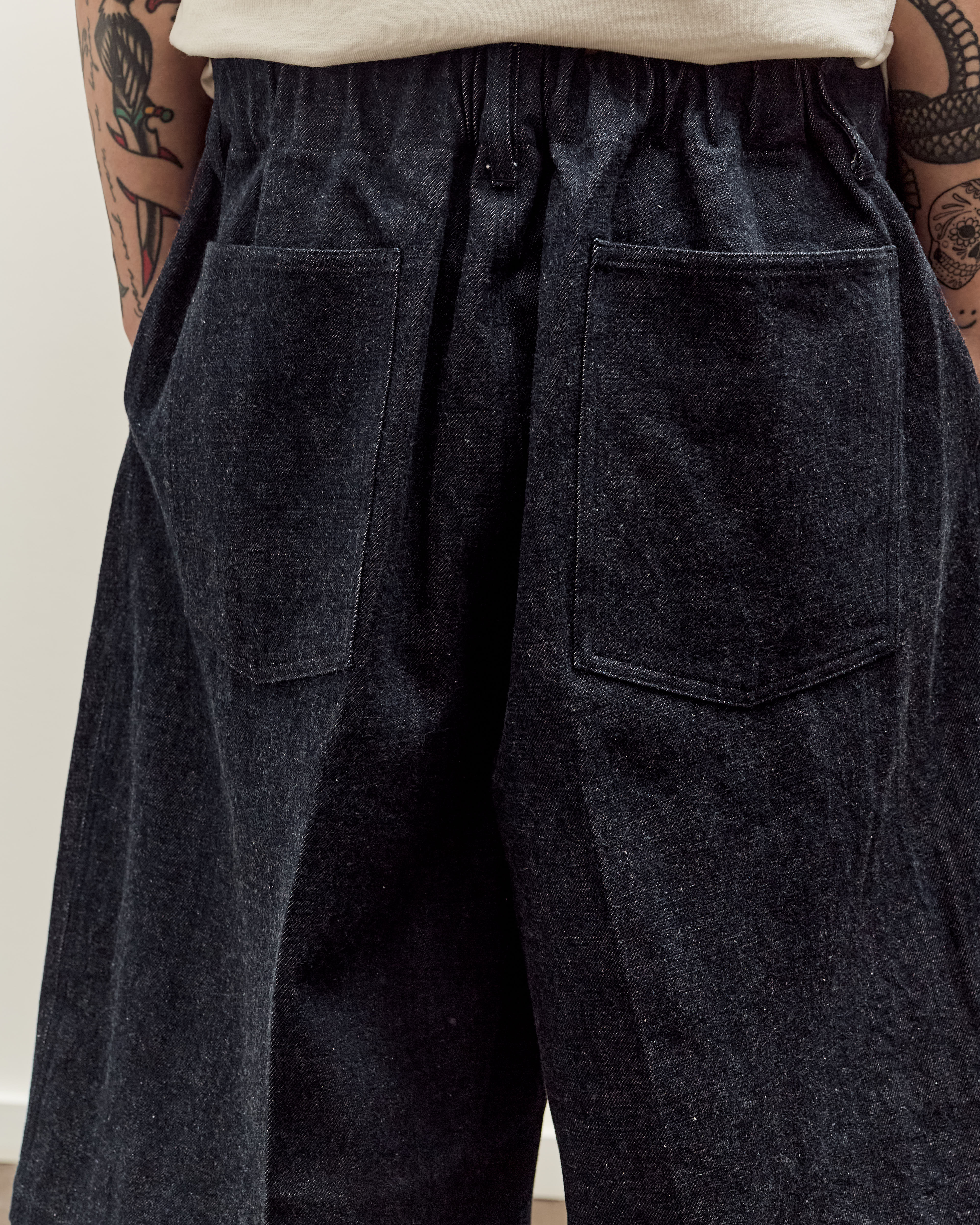 Sillage Circular Shorts, Denim One Wash – Glasswing