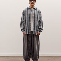 Sillage Circular Pants, Black Denim Bleached
