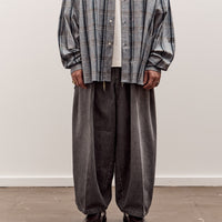 Sillage Circular Pants, Black Denim Bleached