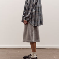 Sillage Loopwheel Circular Shorts, Grey
