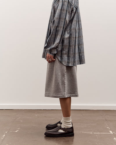 Sillage Loopwheel Circular Shorts, Grey