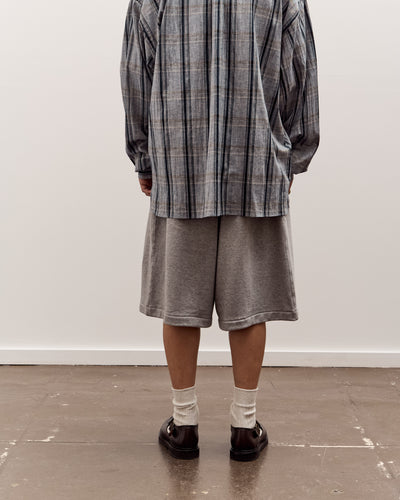 Sillage Loopwheel Circular Shorts, Grey