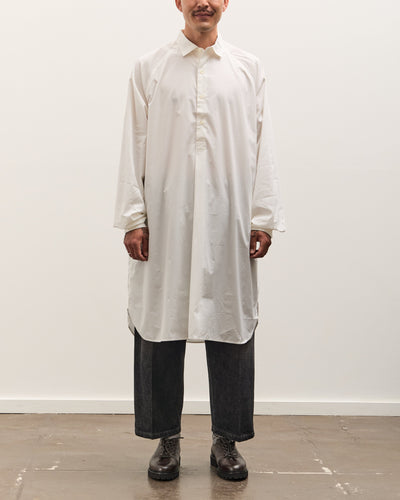 Sillage Popover Shirt Long, White