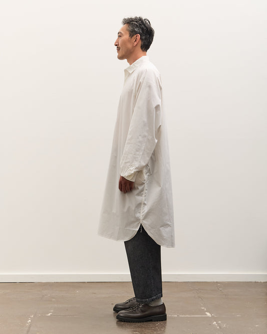 Sillage Popover Shirt Long, White