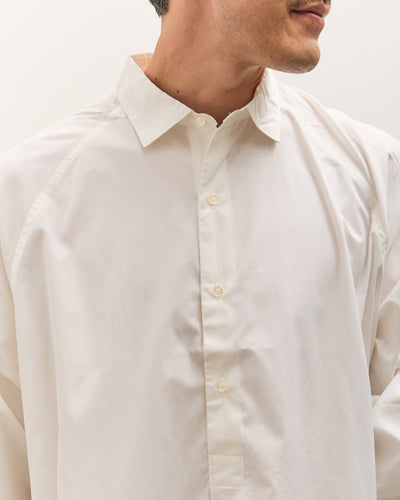 Sillage Popover Shirt Long, White
