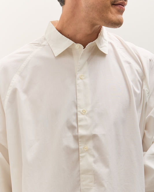Sillage Popover Shirt Long, White