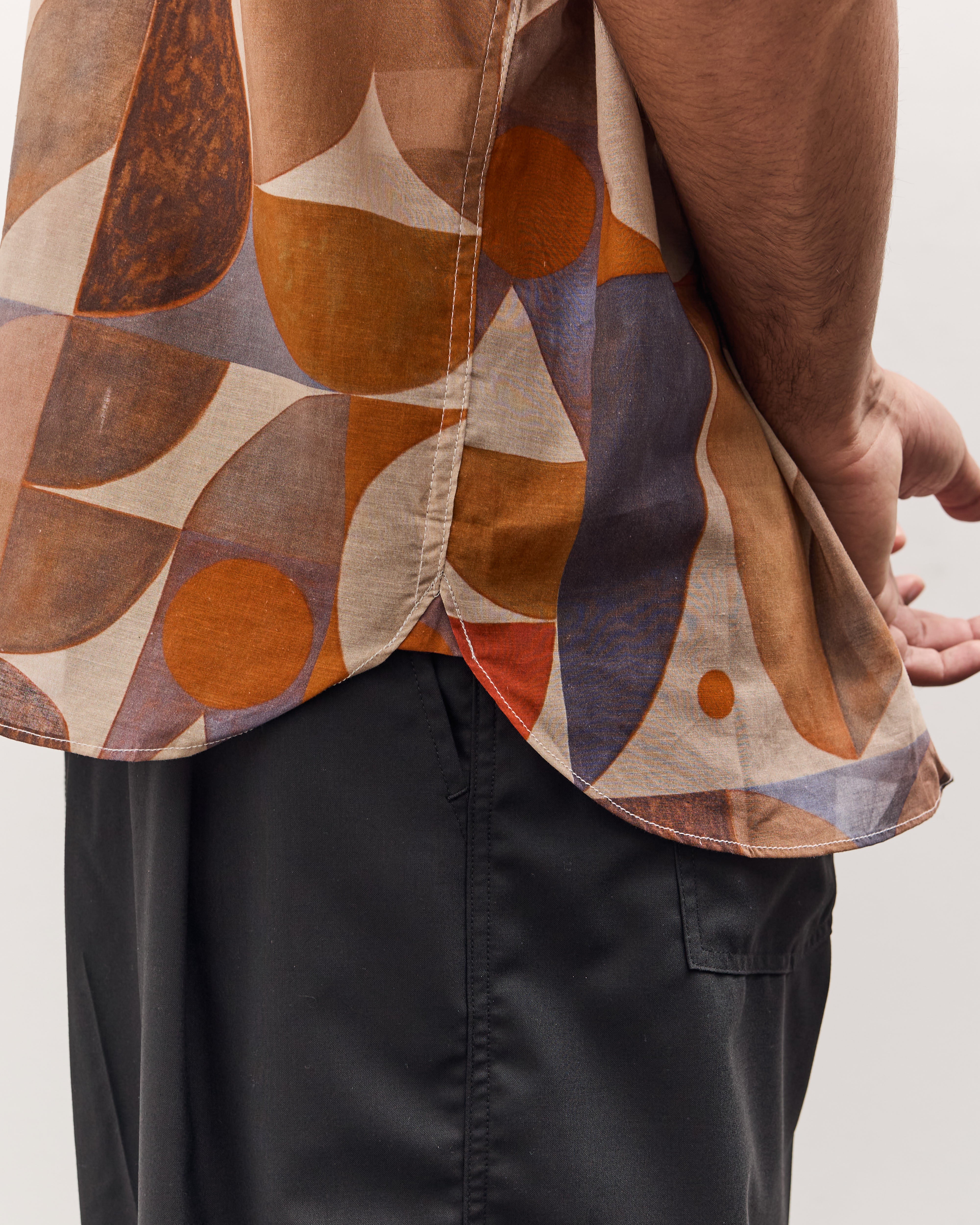 Sillage Re-Engineered Overshirt SS- Aaron Glasson, Multi – Glasswing