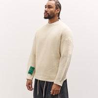 Sillage Ribbed Crew, Natural