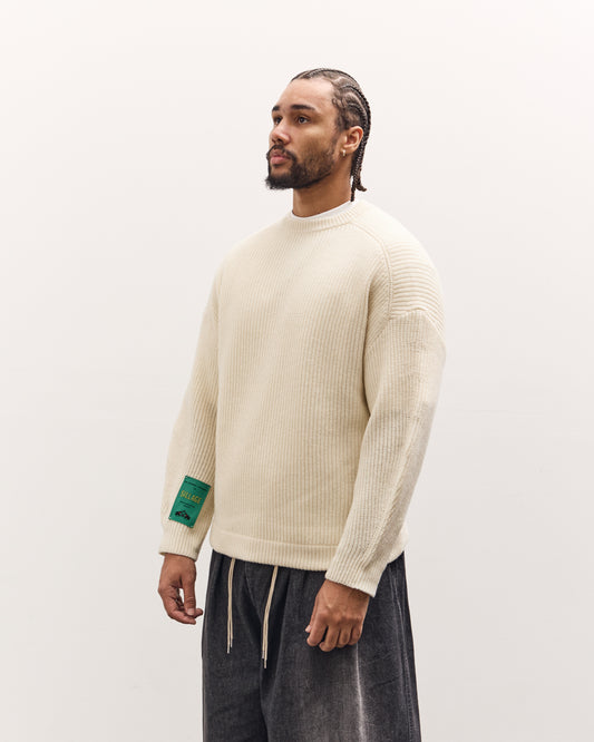 Sillage Ribbed Crew, Natural