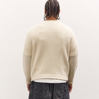 Sillage Ribbed Crew, Natural