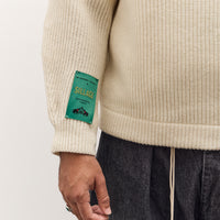 Sillage Ribbed Crew, Natural