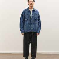 Sillage Trucker Jacket, Denim Damaged