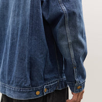 Sillage Trucker Jacket, Denim Damaged