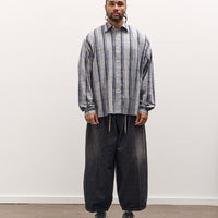 Sillage Wide Shirt Deadstock , Grey Check