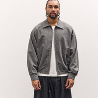 Sillage Zip Up Blouson Deadstock, Moon Grey One