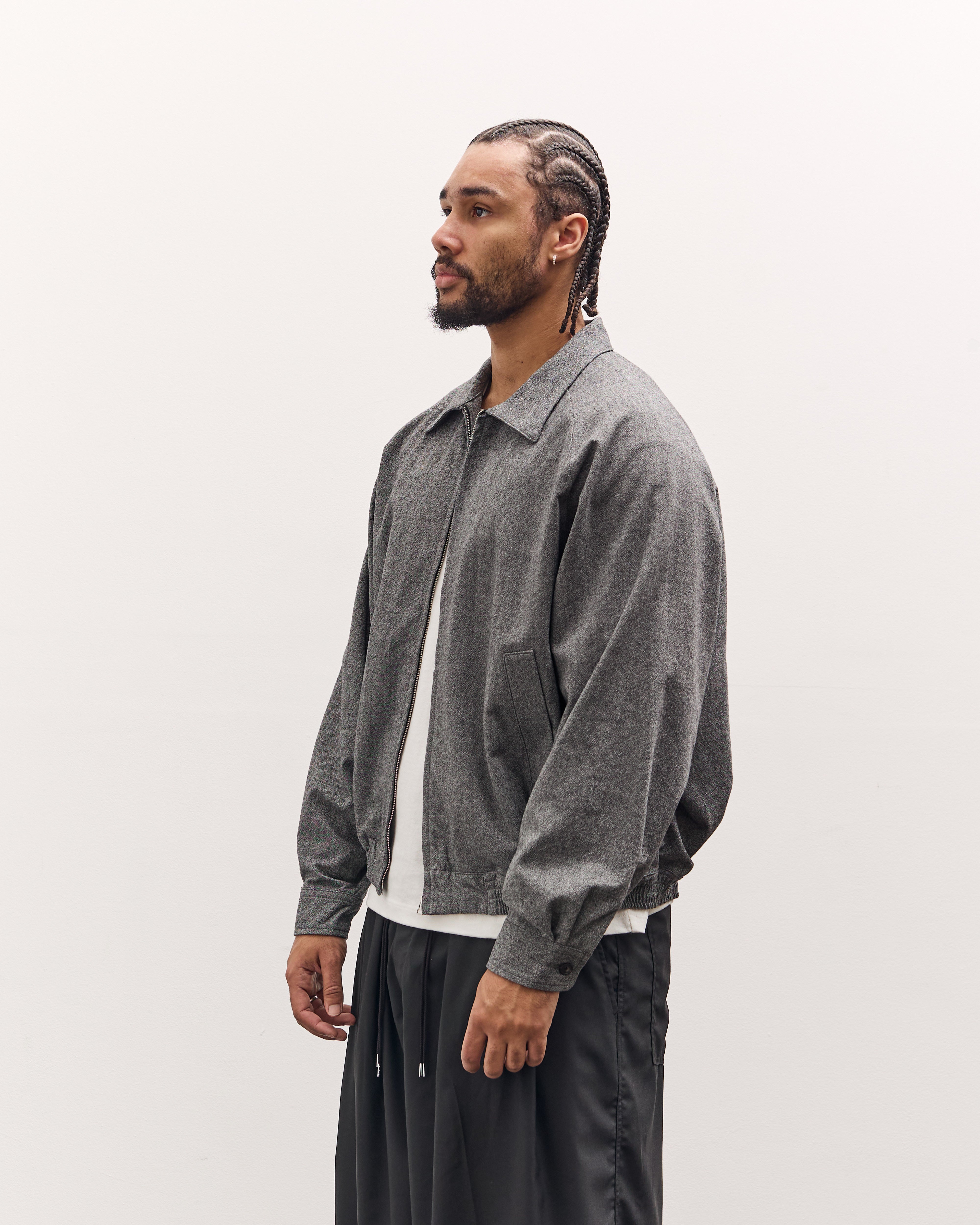 Sillage Zip Up Blouson Deadstock, Moon Grey One – Glasswing