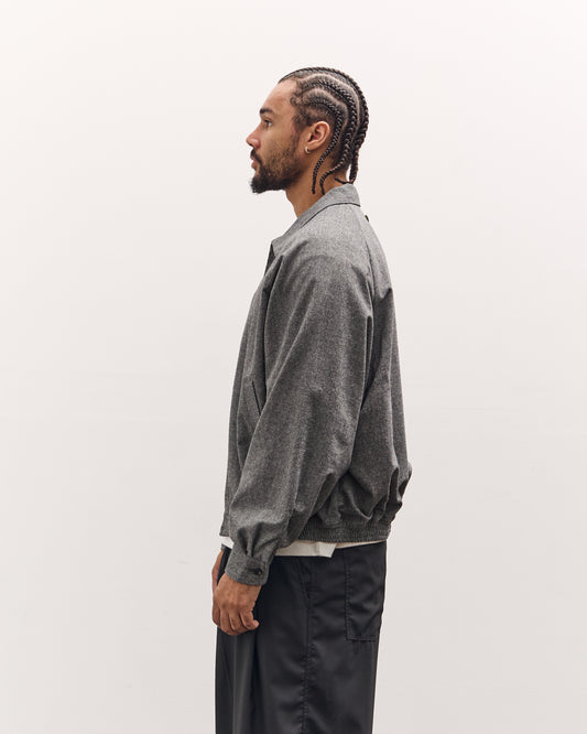 Sillage Zip Up Blouson Deadstock, Moon Grey One