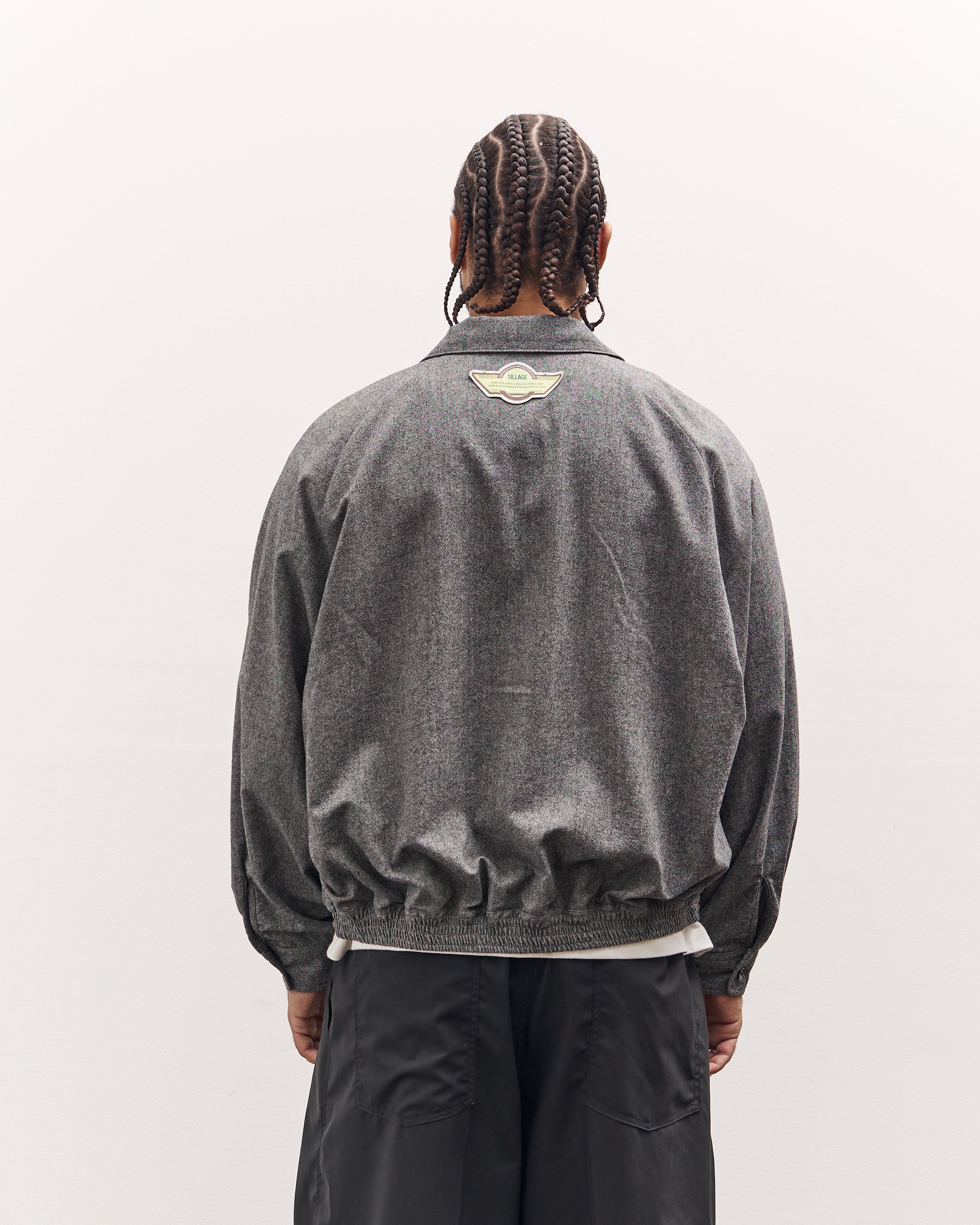 Sillage Zip Up Blouson Deadstock, Moon Grey One – Glasswing