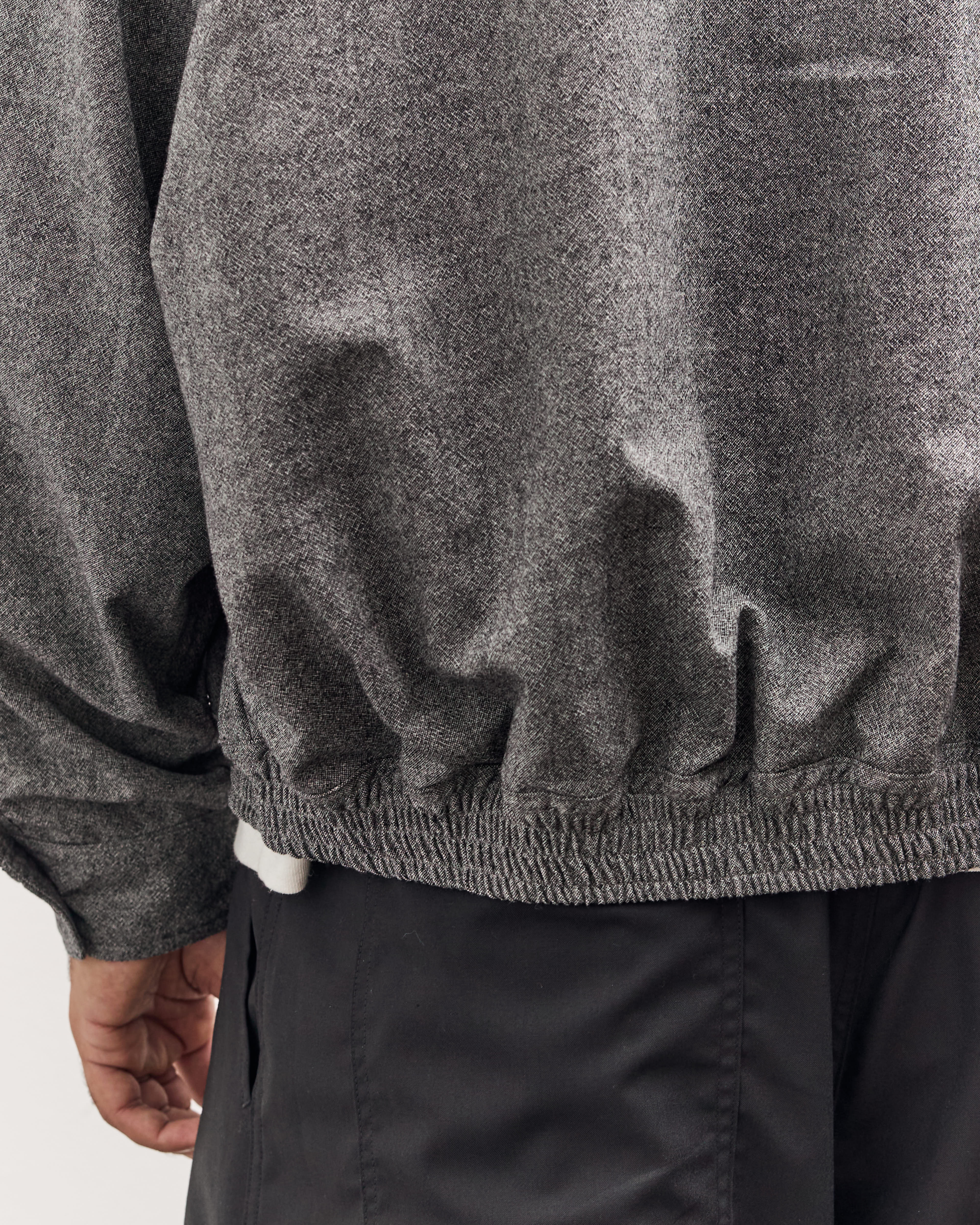 Zip Up Blouson Deadstock, Moon Grey One – Glasswing