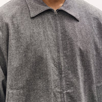 Sillage Zip Up Blouson Deadstock, Moon Grey One