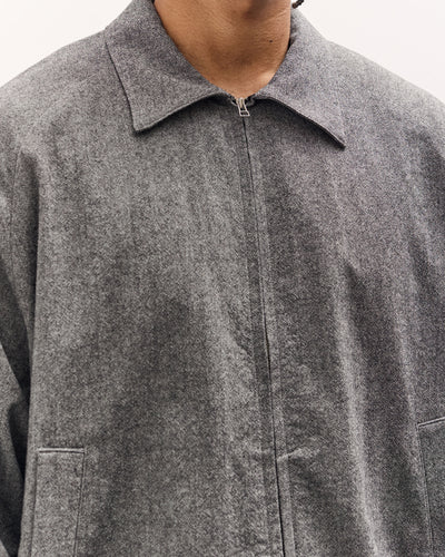 Sillage Zip Up Blouson Deadstock, Moon Grey One